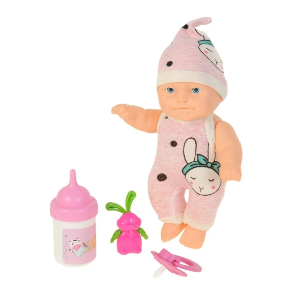 Elbiseli Küçük Asya Bebek Aksesuarlı - Resim 2