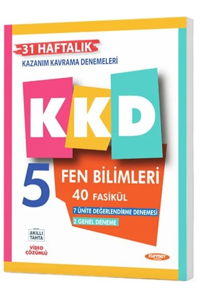 Kurmay 2026 5. Sınıf Fen Bilimleri Kazanım Kavrama Denemeleri Kkd 42 Fasikül Güncel Müfredat ürün görseli