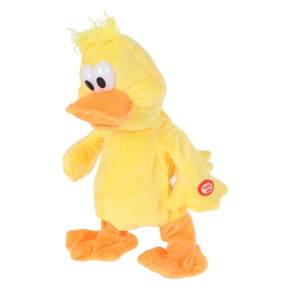 40 Cm Dans Eden Sarı Peluş Ördek Oyuncak ürün görseli 1