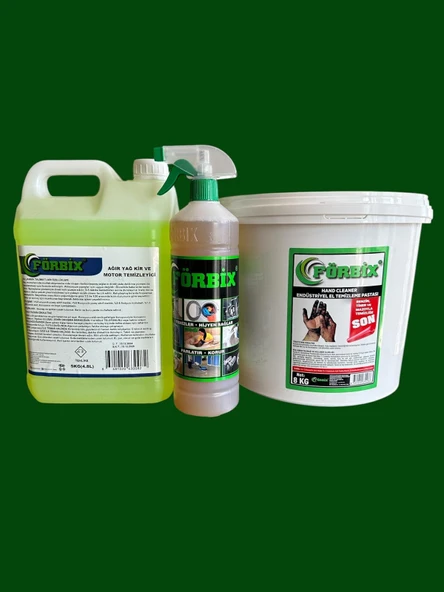 FORBİX ENDÜSTRİYEL TEMİZLEME SETİ ürün görseli