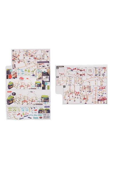 147 Parça Lüks Tren Seti – Taşıma Çantalı Oyun Seti - Resim 3