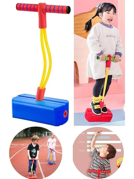 Çocuklar Için Atlama Zıplama Oyuncağı Boy Uzatıcı Eğitici Fiziksel Ve Zihinsel Geliştirici Spor Oyu - Resim 2