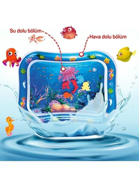 Bebek Su Oyun Matı (TUMMY TIME) Karın Üstü Aktivite Zamanı ürün görseli 1