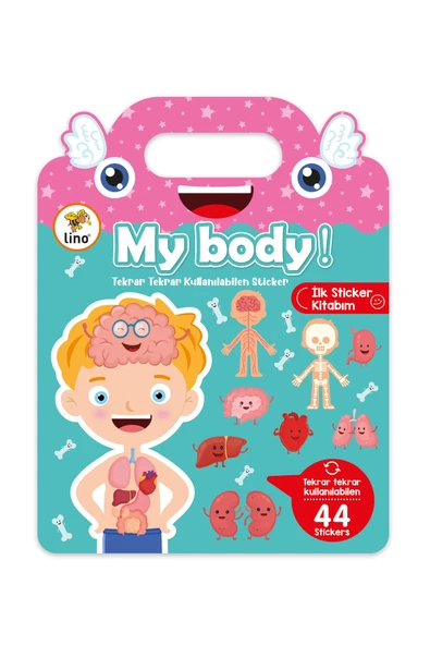 NET Lino Tekrar Kullanılabilen Sticker Kitabım ürün görseli 1