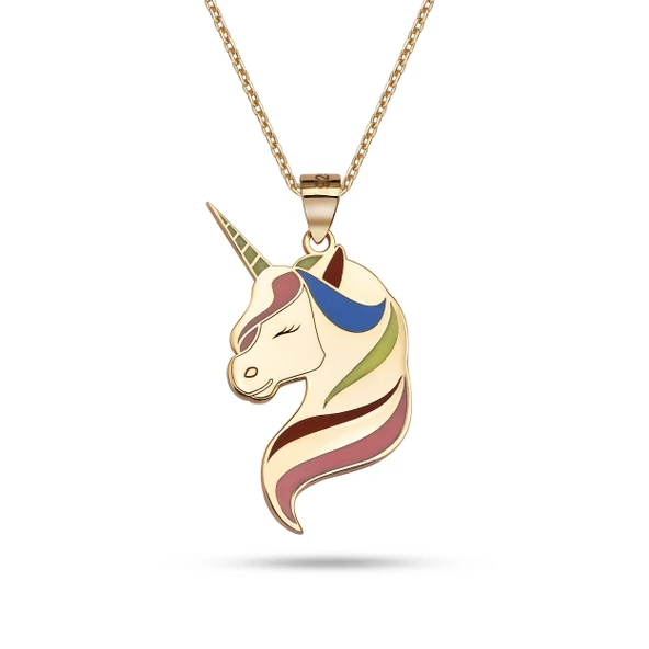Unicorn Kolye - Rose ürün görseli 1