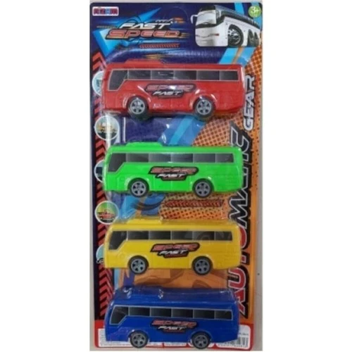 Kartela 4 Lü Otobüs ürün görseli 1