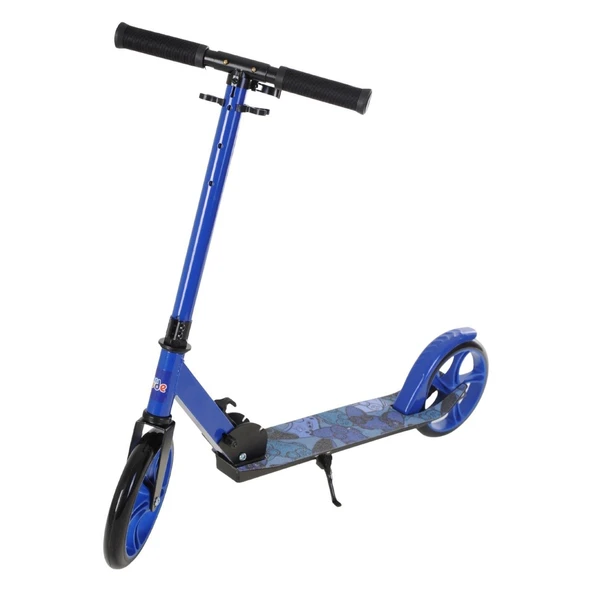 Dude 2 Teker Katlanabilir Kırmızı Scooter - Ayarlanabilir Direksiyon, Destek Ayağı, Eğimle Yönlendirme , 8+ Yaş, 50kg - Resim 3