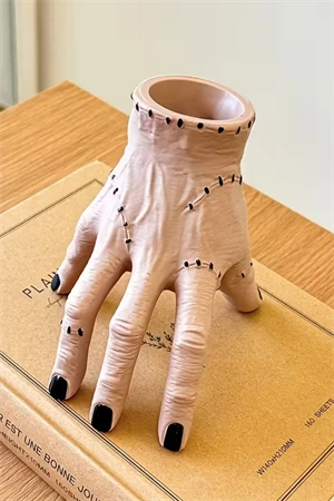 El Şeklinde Reçine Kalem Tutucu | Şık Masaüstü Kalem & Kırtasiye Düzenleyici (1 Adet) - Resim 9