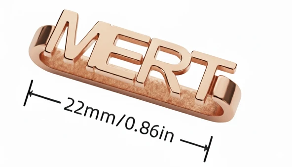 Apple Watch Uyumlu Gümüş Saat Isimlik ürün görseli 1