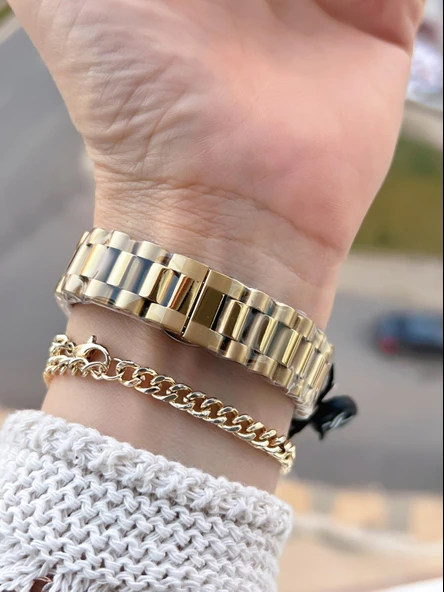 Daniel Klein Çelik Kordonlu 2 Yıl Garantili 3 Atm Suya Dayanıklı Kadın Kol Saati+Bileklik BD.10108.2 - Resim 3