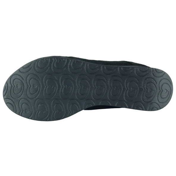 Erkan Saçmacı Apricity Siyah Süet Yuvarlak Burun Bağcıklı Gizli Dolgu Topuklu Günlük Ayakkabı - Resim 7