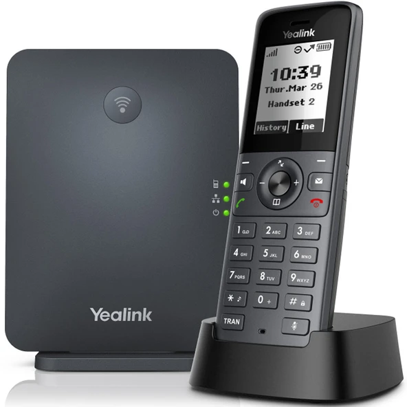 YEALINK W71P PACKAGE SIP DECT BAZ+EL TERMİNALİ(POE) ürün görseli