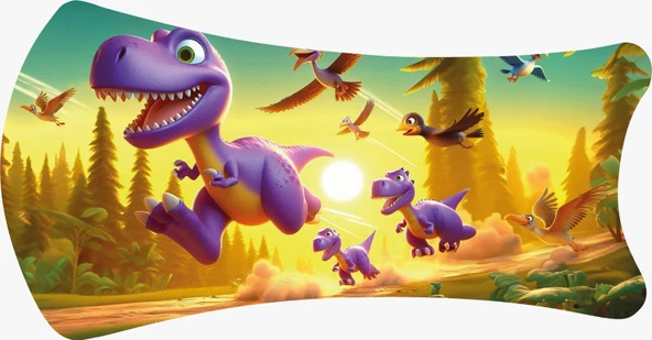 Swing Işıklı 3 Tekerlekli Scooter Sarı - Resim 5