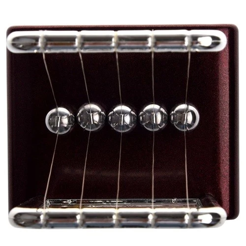 Sevgiliye Eşe Özel Günlere Ev Ofis Hediyesi Newton Balans Beşiği Balance Denge Topları Orta Boy - Resim 3