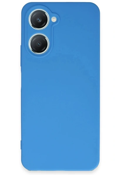 LitaeTrend Vivo Y18 Kılıf First Silikon - Mavi ürün görseli 1