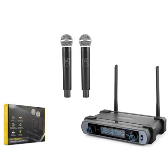 Hadron Hdx2793 Kablosuz 4-Mikrofon Vhf Siyah ürün görseli