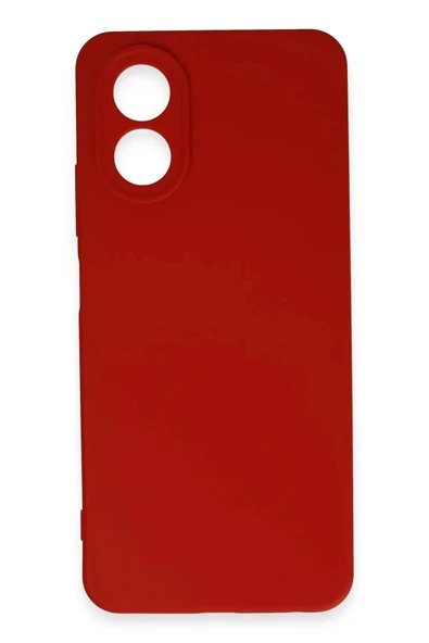 LitaeTrend Oppo A38 Kılıf First Silikon - Kırmızı - Resim 2