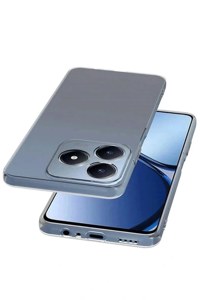 LitaeTrend Realme C61 Kılıf Lüx Şeffaf Silikon - Resim 2