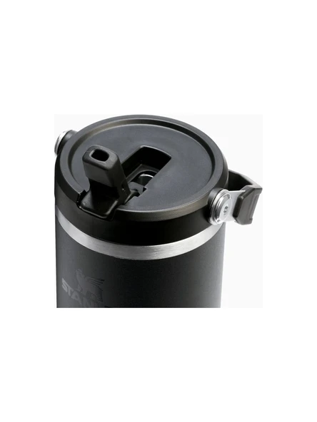 Stanley The Iceflow Flip Straw 0.89 lt Pipetli Termos Bardak Siyah - Resim 3