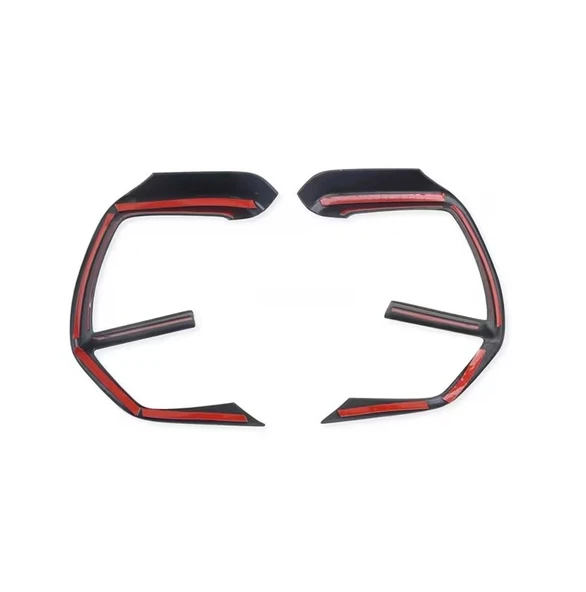 Hyundai i20 Elentra Bayon 2020-2024 Karbon Görünümlü Direksiyon Kapak - Resim 4