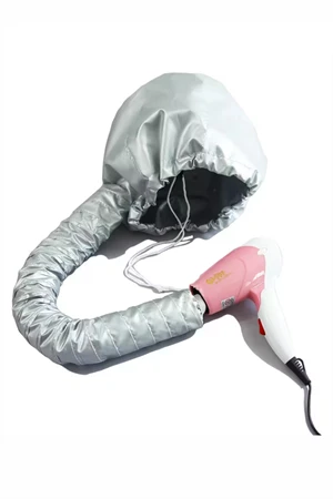 Saç Kurutma ve Şekillendirme Şapkası – Ayarlanabilir Kayışlı, Hızlı Kuruyan Saç K - Resim 4