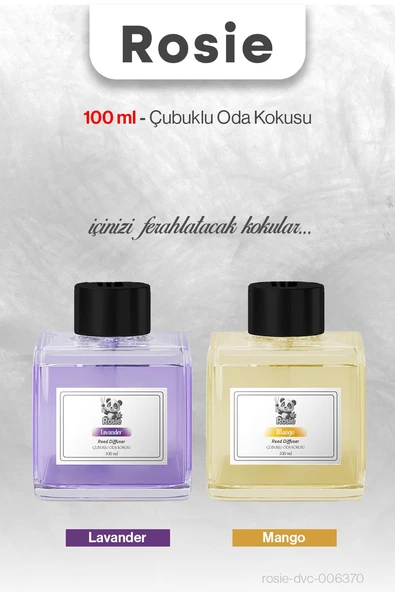 Lavanta ve Mango 100 ml ROSIE Çubuklu Oda Kokusu ürün görseli