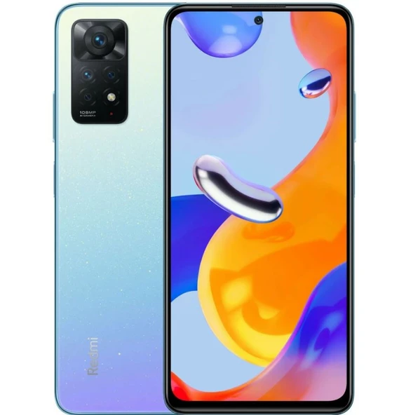 Xiaomi Redmi Note 11 Pro 128 GB/8 GB Ram Blue  Yenilenmiş ÜRÜN (C KALİTE) - Resim 4