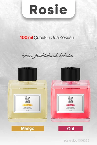 ROSIE Mango ve Gül Çubuklu Oda Kokusu 100 ml ürün görseli