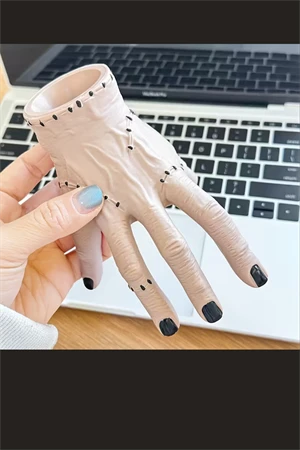 El Şeklinde Reçine Kalem Tutucu | Şık Masaüstü Kalem & Kırtasiye Düzenleyici (1 Adet) - Resim 6