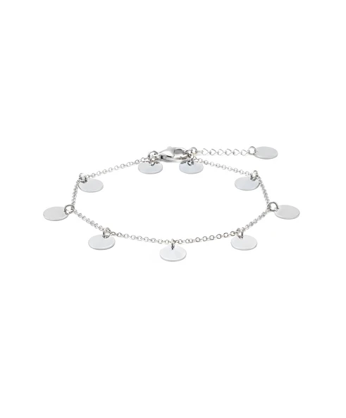 925 Ayar Gümüş Yuvarlak Halhal - Gümüş ürün görseli 1