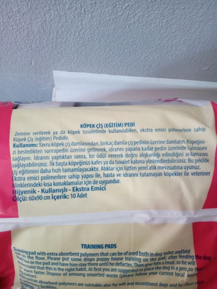 PETPRETTY KÖPEK ÇİŞ PEDİ 10'LU PAKET+2 ADET TUVALET EĞİTİM SPREYİ - Resim 2