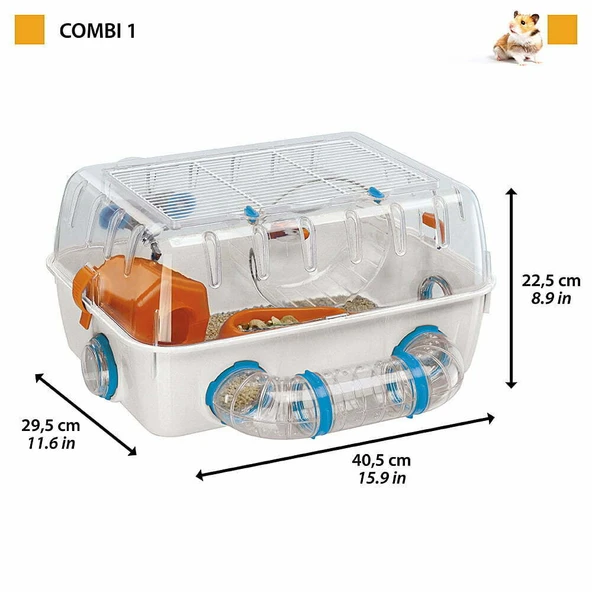 Ferplast Combi 1 Hamster Kafes - Resim 2