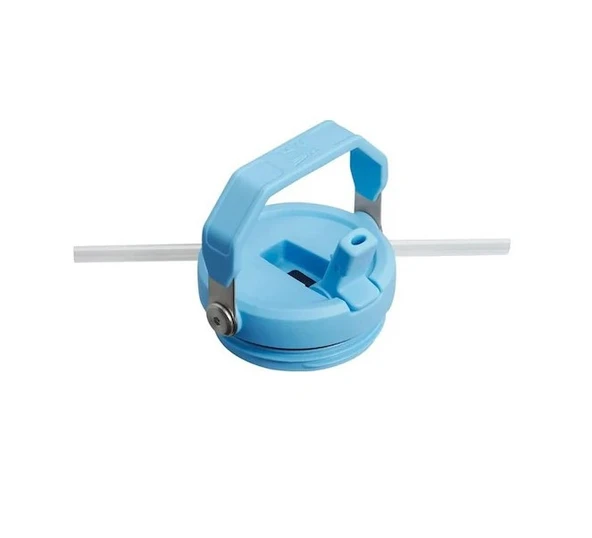 Stanley The Iceflow Flip Straw 0.89 lt Pipetli Termos Bardak Mavi - Resim 3