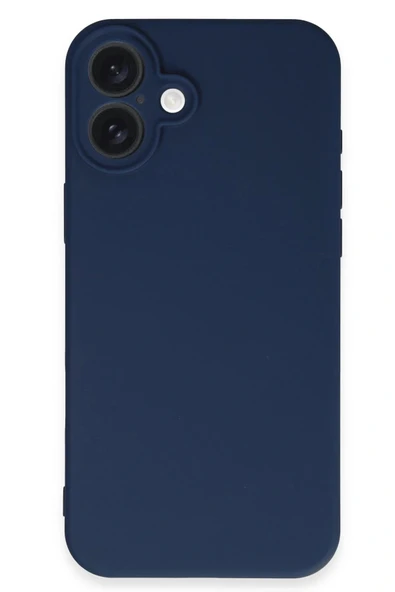 LitaeTrend iPhone 16 Plus Kılıf First Silikon - Lacivert - Resim 4