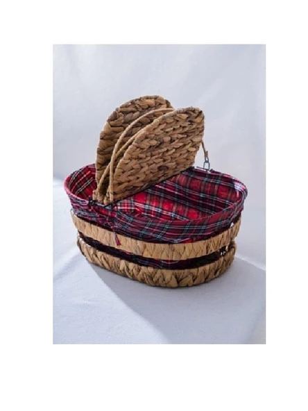 Acar SEP-07856 Kapaklı Piknik Sepeti - Resim 2