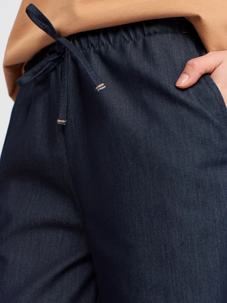 71629 DİLVİN UZUN DÖKÜMLÜ ŞIK PANTOLON - Resim 9