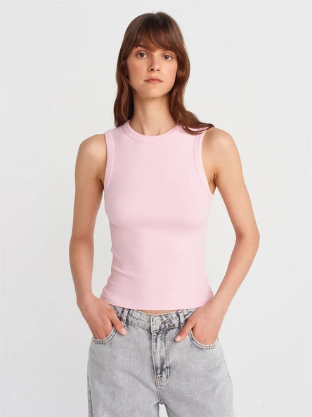 21059 DİLVİN FİTİLLİ TOP ATLET - Resim 7