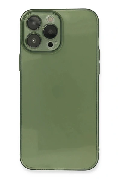 LitaeTrend iPhone 13 Pro Kılıf Fly Lens Silikon - Yeşil ürün görseli 1