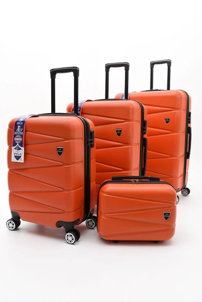 Yefa Dayanıklı Unisex 4 Tekerlekli 4'lü Set Plastik Valiz Seti ürün görseli