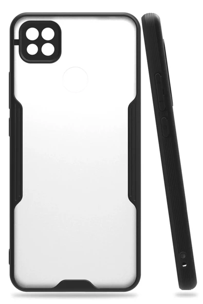 LitaeTrend Xiaomi Redmi 9C Kılıf Platin Silikon - Siyah ürün görseli 1