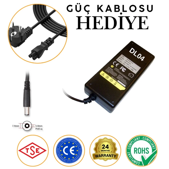 Dell Inspiron 5521-S31F61C  Laptop Adaptör ürün görseli 1