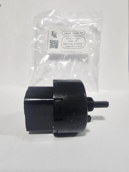 Ford Ranger Kalorifer Kademe Anahtarı - Düğmenin Arkası İç Orta 0-1-2-3-4 - Resim 2