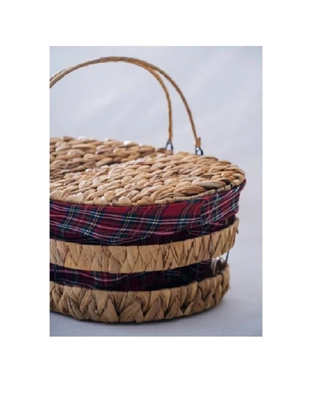 Acar SEP-07856 Kapaklı Piknik Sepeti - Resim 4