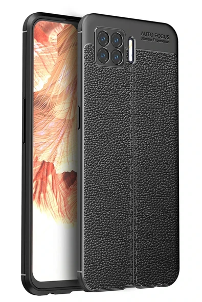 LitaeTrend Oppo A73 Kılıf Auto Focus Kapak - Siyah ürün görseli 1