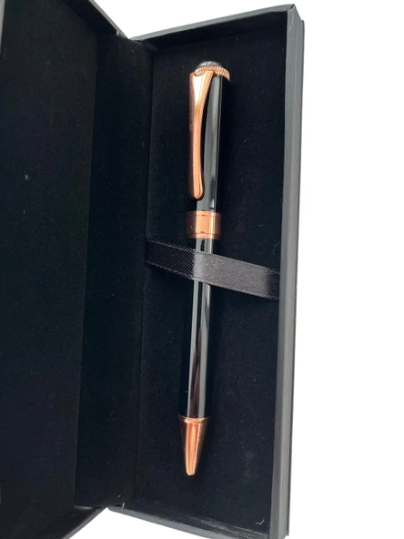 NEVCE STORE Roller İmza Kalemi Metal Gövde Kutulu Şık Tasarım Premium Görünüm - Resim 4