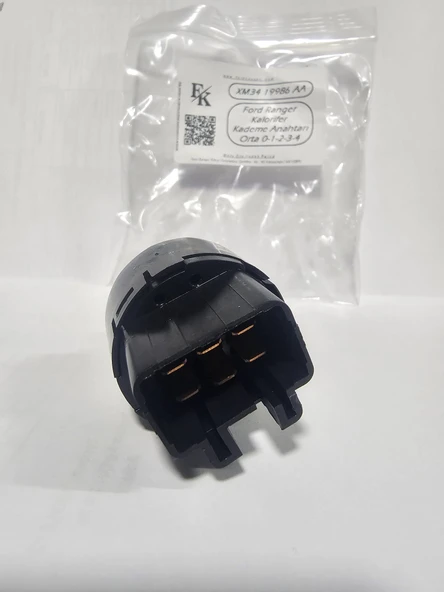 Ford Ranger Kalorifer Kademe Anahtarı - Düğmenin Arkası İç Orta 0-1-2-3-4 - Resim 6