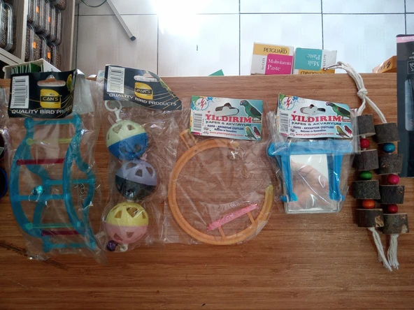 5'li Kuş Oyuncak Seti ürün görseli 1