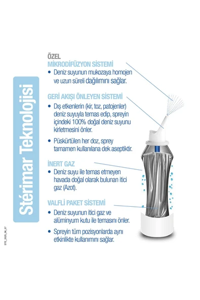 STERIMAR BABY DENİZ SUYU BURUN SPREYİ 50 ML - Resim 2