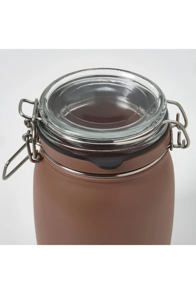 Kavanoz 1 Lt Çap: 12 Cm Yükseklik: 16.5 Cm Contalı Kilitli - Resim 3