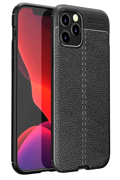 LitaeTrend iPhone 12 Pro Max Kılıf Auto Focus Kapak - Siyah ürün görseli 1